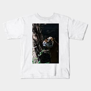 Hiding Tiger Kids T-Shirt